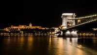 pic for Chain Bridge at Night in Budapest Hungary 